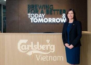 Bà Susanne Skippari – Phó Chủ tịch Cấp cao phụ trách Nhân sự  Văn hóa Tập đoàn Carlsberg. Nguồn ảnh: Carlsberg Việt Nam.
