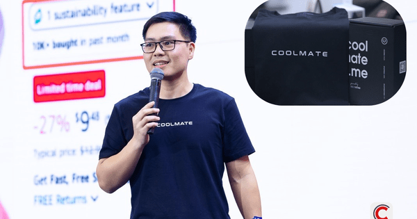 Cứ 5,5 giây lại có một sản phẩm Coolmate đến tay khách hàng