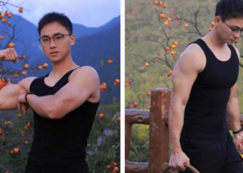 Cú bẻ lái ở làng quê Trung Quốc