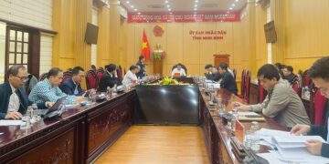 Toàn cảnh buổi làm việc