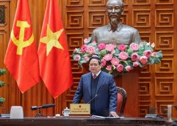 Thủ tướng Chính phủ Phạm Minh Chính, Trưởng Ban Chỉ đạo của Chính phủ về quản lý, điều hành kinh tế vĩ mô chủ trì Phiên họp thứ hai của Ban Chỉ đạo - Ảnh: VGP