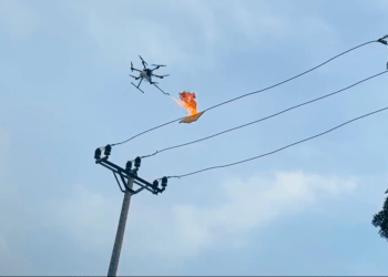 EVNNPC giới thiệu UAV bảo vệ an toàn lưới điện miền Bắc