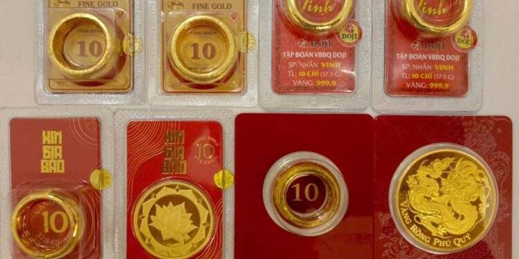 Giá vàng hôm nay (22/1) dự báo đảo chiều giảm mạnh sau khi lập đỉnh?