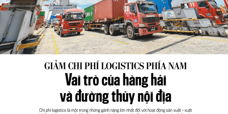 Giảm chi phí logistics phía Nam: Vai trò của hàng hải và đường thủy nội địa - Ảnh 1