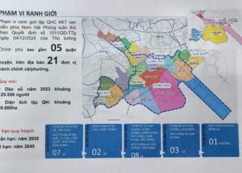 Khu kinh tế Nam Hải Phòng đang được đầu tư sẽ là một trong bốn tứ giác khu kinh tế của Hải Phòng.