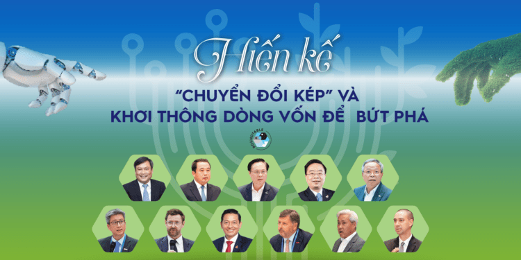 Hiến kế “chuyển đổi kép” và khơi thông dòng vốn để  bứt phá - Ảnh 1