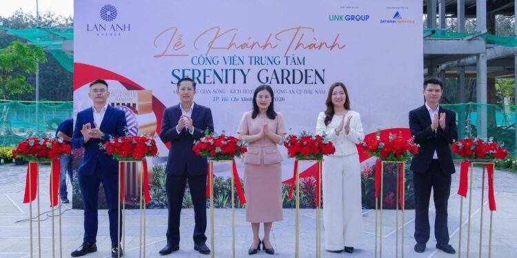 Lan Anh Avenue khánh thành công viên trung tâm 2.000 m2 giữa lòng thủ phủ công nghiệp