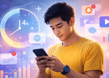 Một năm trôi qua, chiếc điện thoại ở bên chúng ta bao lâu mỗi ngày?