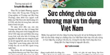Sức chống chịu của thương mại và tín dụng Việt Nam - Ảnh 1