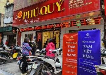 Tăng sốc, một thương hiệu hết vàng bán ra