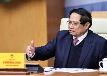 Thủ tướng Phạm Minh Chính phát biểu chỉ đạo. Ảnh: VGP