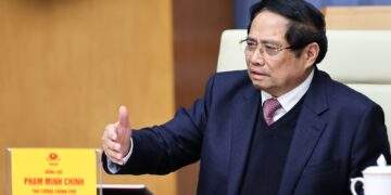 Thủ tướng Phạm Minh Chính phát biểu chỉ đạo. Ảnh: VGP