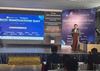 Cục trưởng Cục Khởi nghiệp và Doanh nghiệp công nghệ Hoàng Ngọc Nhân phát biểu tại sự kiện.