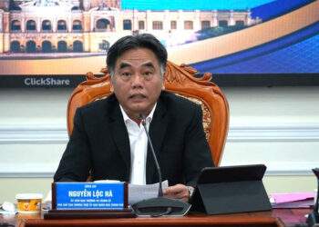 Phó Chủ tịch Thường trực UBND TP.Hồ Chí Minh Nguyễn Lộc Hà phát biểu tại Hội nghị - Ảnh; Cổng thông tin điện tử TP. Hồ Chí Minh.