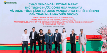 Thủ tướng Vanuatu tham quan nhà máy sản xuất gạo Viễn Dương