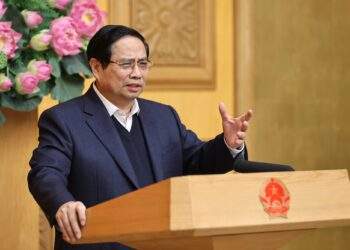 Thủ tướng Phạm Minh Chính phát biểu tại Hội nghị. Ảnh: VGP.