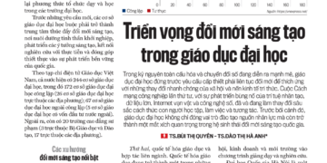 Triển vọng đổi mới sáng tạo trong giáo dục đại học - Ảnh 1