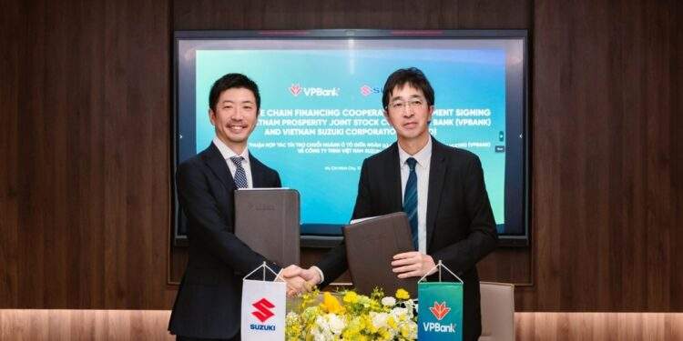 VPBank strengthens auto supply chain finance with Suzuki partnership