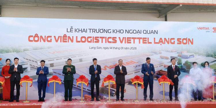 Khai trương, đưa vào vận hành Kho Ngoại quan Viettel Post tại Công viên Logistics Viettel Lạng Sơn, thuộc Khu kinh tế cửa khẩu Đồng Đăng.