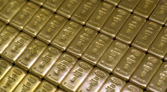 Which country has added the most gold to its reserves since 2000?