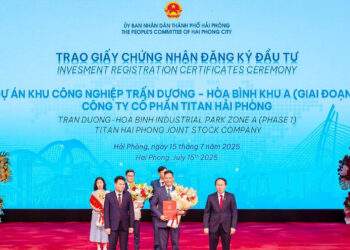 CTCP Titan Hải Phòng được chấp thuận chủ trương đầu tư KCN Trấn Dương – Hòa Bình