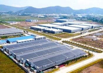 Dự án Khu công nghiệp WHA Industrial Zone 1 - Nghệ An. Ảnh: Thành Cường.