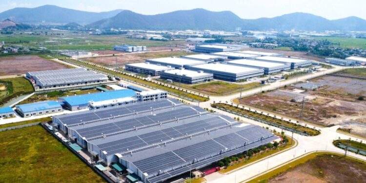 Dự án Khu công nghiệp WHA Industrial Zone 1 - Nghệ An. Ảnh: Thành Cường.