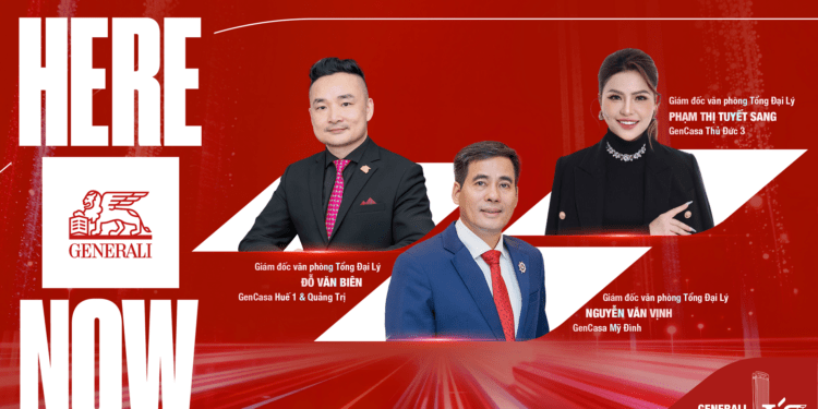 Generali Việt Nam vinh danh 3 ‘thủ lĩnh’ doanh thu năm 2025