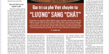 Giá trị cà phê Việt chuyển từ “lượng” sang “chất”  - Ảnh 1