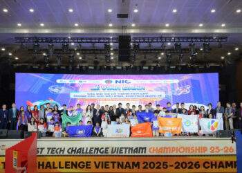 Lễ vinh danh các đội thi, huấn luyện viên có thành tích cao trong các cuộc thi, giải đấu STEM, Robotics quốc tế trong năm 2025.