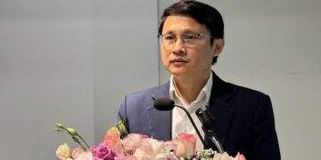 Ông Võ Xuân Hoài, Phó Giám đốc Trung tâm Đổi mới sáng tạo Quốc gia (NIC) phát biểu tại sự kiện.