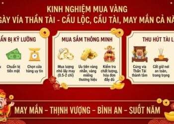 Kinh nghiệm mua vàng ngày vía Thần Tài đầy đủ nhất, đúng nhất