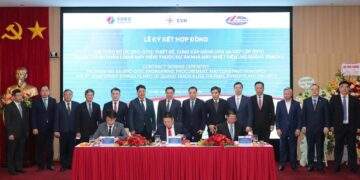 Lễ ký kết Hợp đồng gói thầu EPC của Dự án thành phần 1 (Nhà máy điện) thuộc Dự án Nhà máy Nhiệt điện LNG Quảng Trạch II.