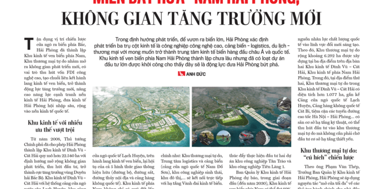 “Miền đất hứa” Nam Hải Phòng, không gian tăng trưởng mới - Ảnh 1