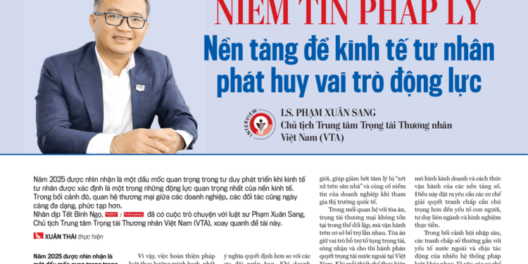 Niềm tin pháp lý: Nền tảng để kinh tế tư nhân phát huy vai trò động lực - Ảnh 1