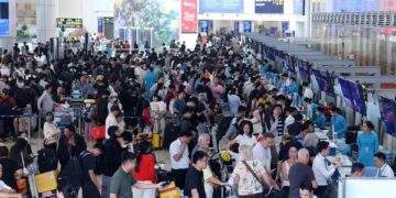 Nội Bài lập kỷ lục trong ngày cuối kỳ nghỉ Tết