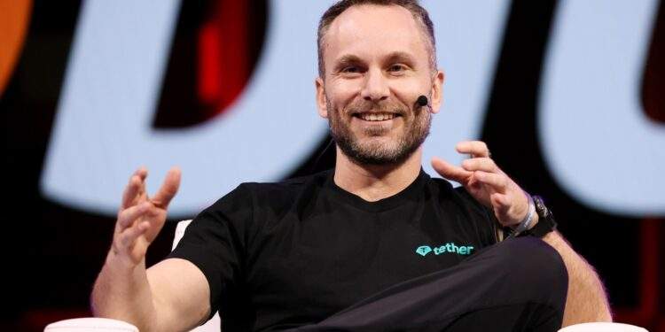 Ông Paolo Ardoino, Giám đốc điều hành Tether. 
