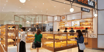 Worker fired after cleaning Singapore BreadTalk outlet's display shelves with broom