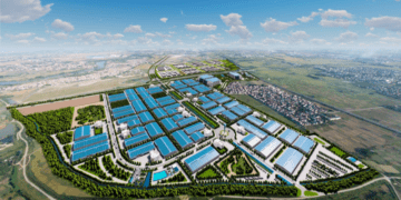 Yen Phong II-A Industrial Park, Bac Ninh Province. Photo courtesy of Western Pacific Group