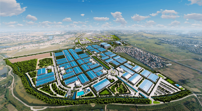 Yen Phong II-A Industrial Park, Bac Ninh Province. Photo courtesy of Western Pacific Group