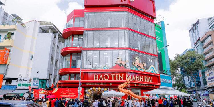 Bảo Tín Mạnh Hải đang trở thành thương hiệu vàng có sức tăng trưởng rất mạnh - Ảnh: BTMH