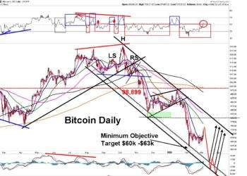 Biểu đồ cho thấy thị trường vẫn đang trong xu hướng giảm của King of the Charts - The Michael Burry of Bitcoin. 