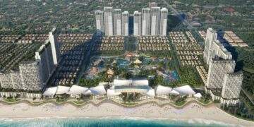 Doanh nghiệp của ông Nguyễn Bá Dương bắt đầu thi công 2 tòa tháp cao tới 40 tầng trong khu đô thị 37.000 tỷ của Sun Group tại thành phố giàu nhất Việt Nam