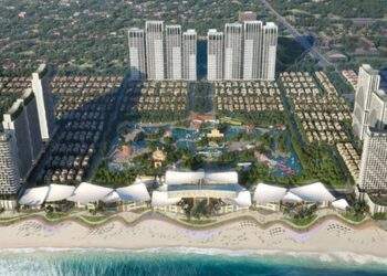 Doanh nghiệp của tỷ phú Trần Bá Dương bắt đầu thi công 2 tòa tháp cao tới 40 tầng trong khu đô thị 37.000 tỷ của Sun Group tại thành phố giàu nhất Việt Nam