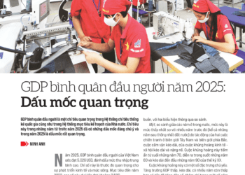 GDP bình quân đầu người năm 2025: Dấu mốc quan trọng GDP  - Ảnh 1