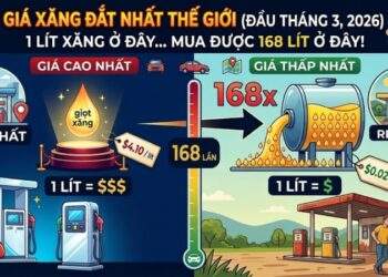 Giá xăng dầu ở đâu đắt nhất thế giới, giá 1 lít xăng ở đây mua được 168 lít ở nơi khác?
