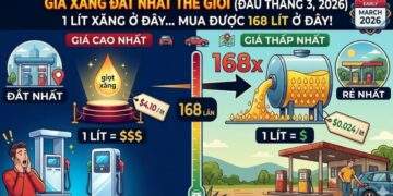 Giá xăng dầu ở đâu đắt nhất thế giới, giá 1 lít xăng ở đây mua được 168 lít ở nơi khác?
