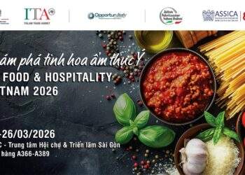 “Italian Taste” - hành trình vị giác đầy tinh tế tại Food  Hospitality Vietnam 2026. Nguồn: ITA.