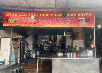 Cơ sở sản xuất thực phẩm Đoàn Huyền - Ảnh: Cục Quản lý và Phát triển thị trường trong nước (Bộ Công thương) 