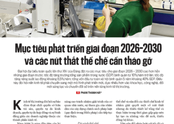 Mục tiêu phát triển giai đoạn 2026-2030 và các nút thắt thế chế cần tháo gỡ - Ảnh 1